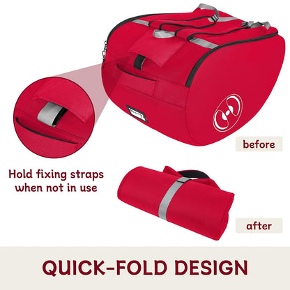 Padded Stroller Travel Bag for Airplane with Backpack Straps