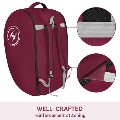 Padded Stroller Travel Bag for Airplane with Backpack Straps