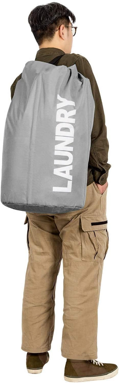 Backpack Laundry Bag for College, Collapsible Hampers for Laundry
