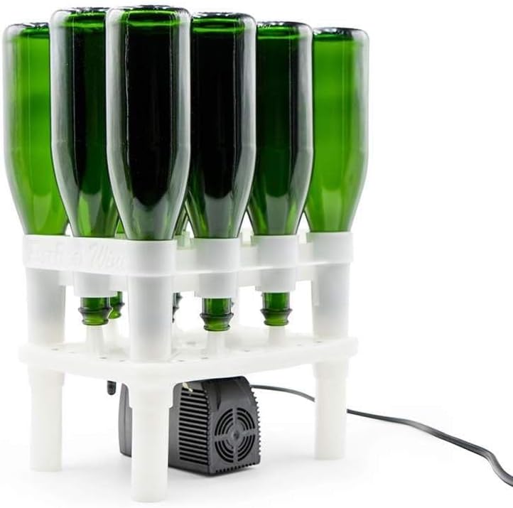 FastWasher 12 Beer Bottle Washer and Wine Bottle Cleaner | BOTTLES & RACKS NOT INCLUDED | General Purpose Rinser | Cleaner and Sanitizer System, Easy to Assemble