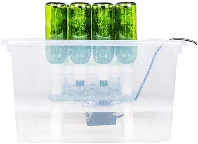 FastWasher 12 Beer Bottle Washer and Wine Bottle Cleaner | BOTTLES & RACKS NOT INCLUDED | General Purpose Rinser | Cleaner and Sanitizer System, Easy to Assemble