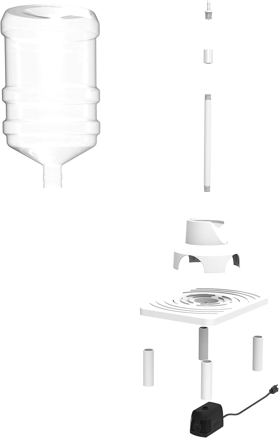 FastWasher 12 Beer Bottle Washer and Wine Bottle Cleaner | BOTTLES & RACKS NOT INCLUDED | General Purpose Rinser | Cleaner and Sanitizer System, Easy to Assemble