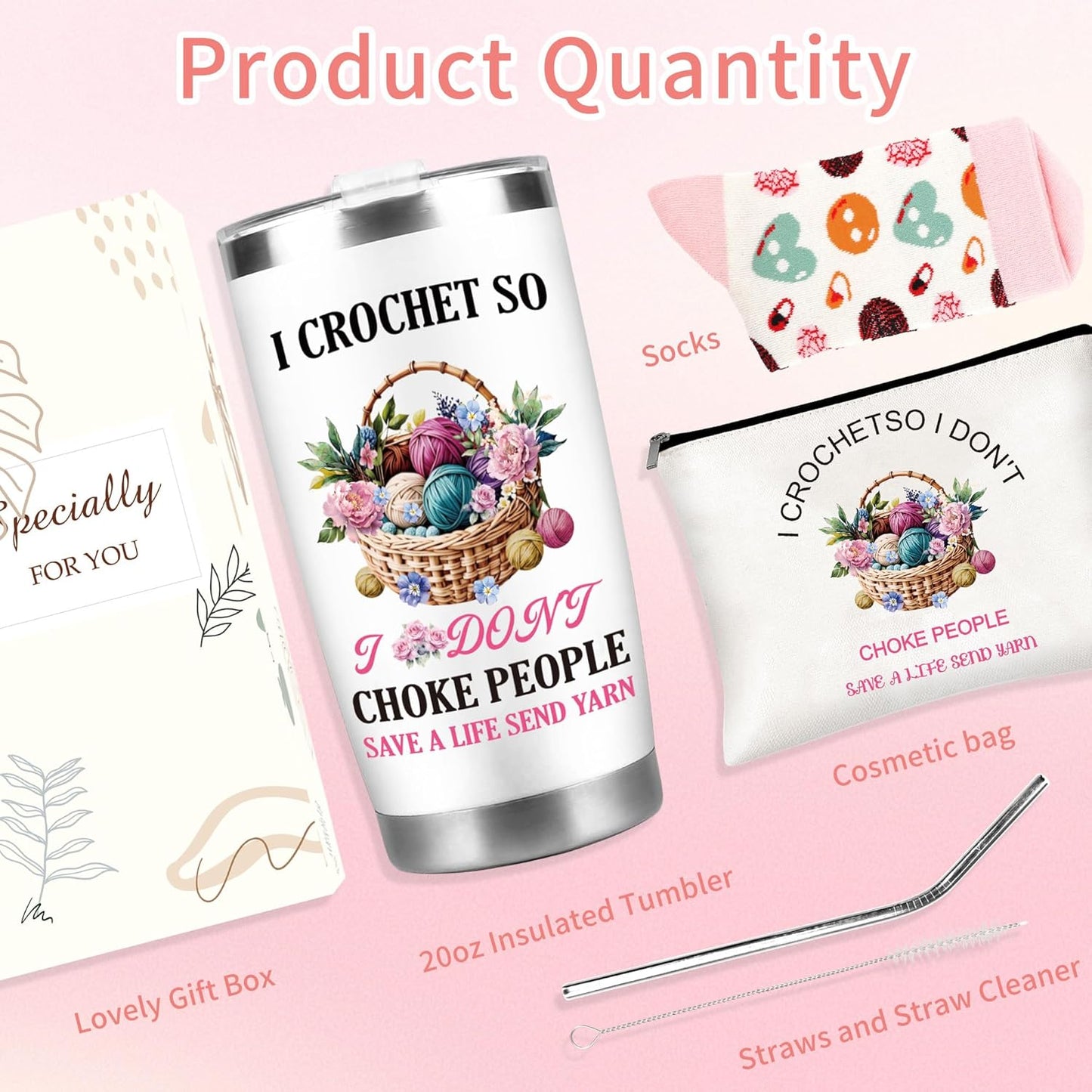 Tennis Gifts for Women Men, Funny Sport Accessories Gift, Includes 20 oz Tumbler Keychain Sock, Birthday Christmas Team Present for Tennis Lovers Players