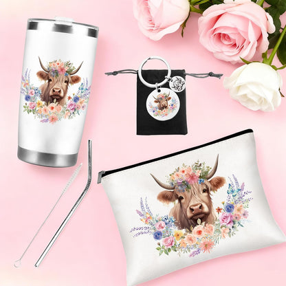 Tennis Gifts for Women Men, Funny Sport Accessories Gift, Includes 20 oz Tumbler Keychain Sock, Birthday Christmas Team Present for Tennis Lovers Players
