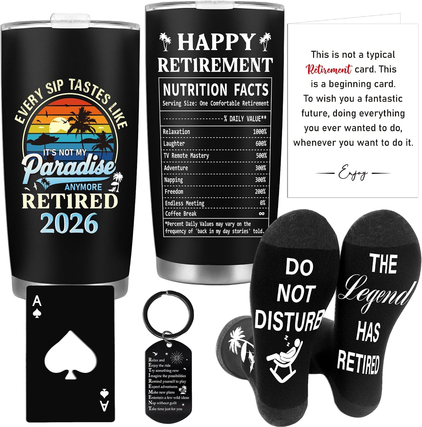 Tennis Gifts for Women Men, Funny Sport Accessories Gift, Includes 20 oz Tumbler Keychain Sock, Birthday Christmas Team Present for Tennis Lovers Players