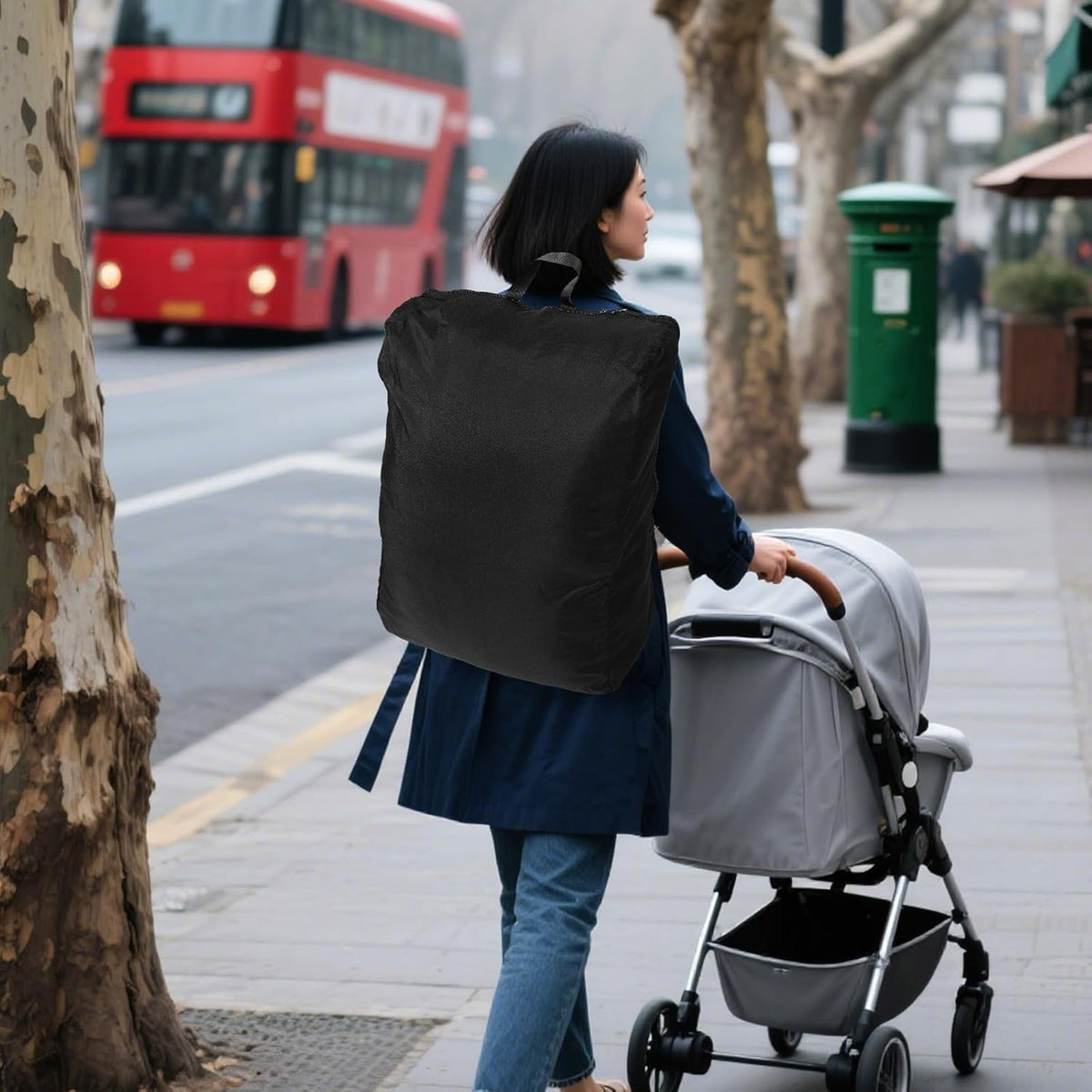 Stroller Airport Bag for Pram and Pushchair Travel with Shoulder Strap