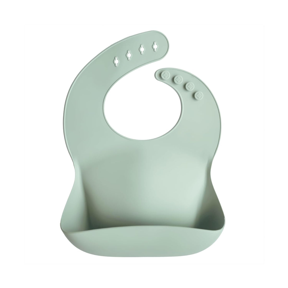 Silicone Baby Bib | Adjustable Fit Waterproof Bibs (Whales) - Colors B