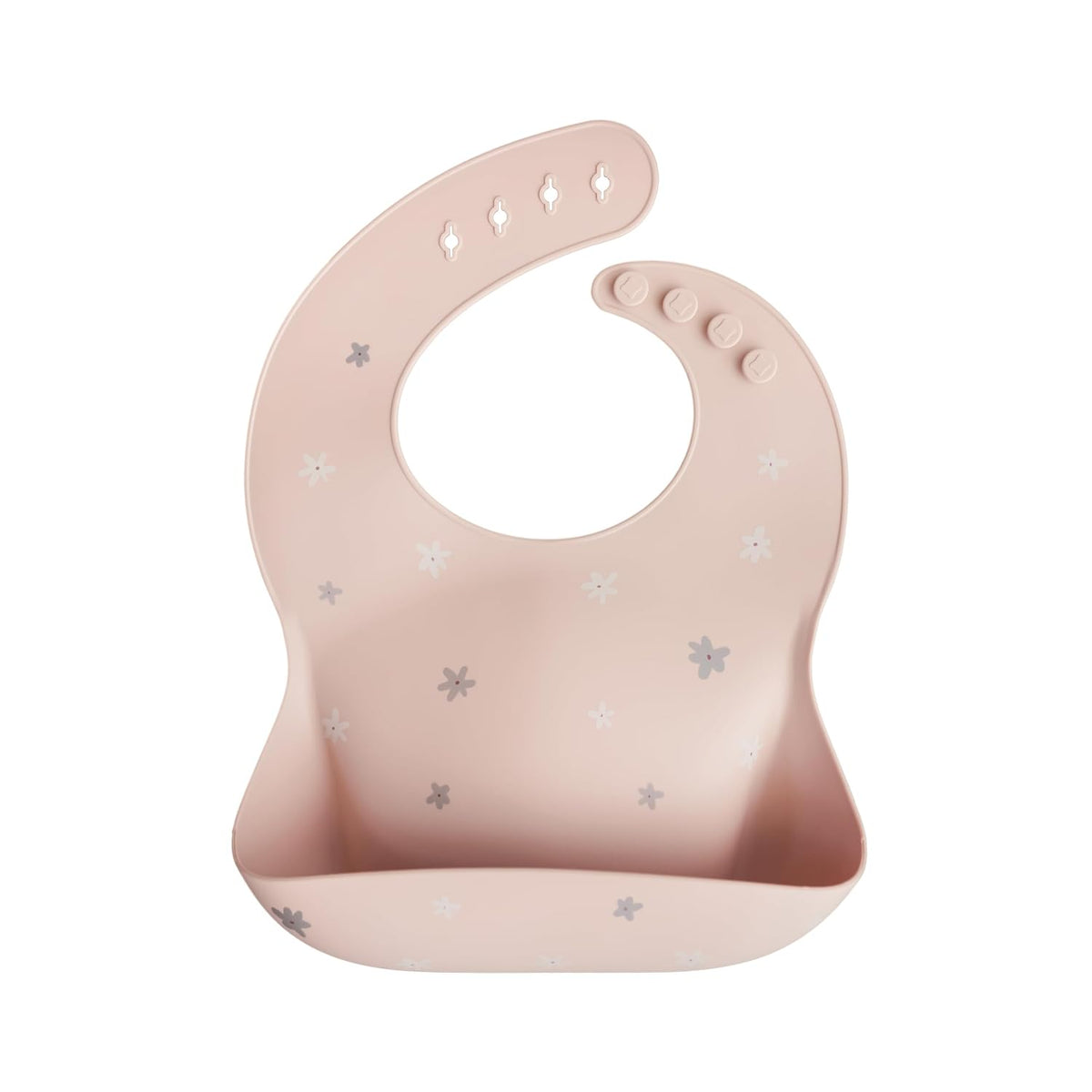 Silicone Baby Bib | Adjustable Fit Waterproof Bibs (Whales) - Colors B
