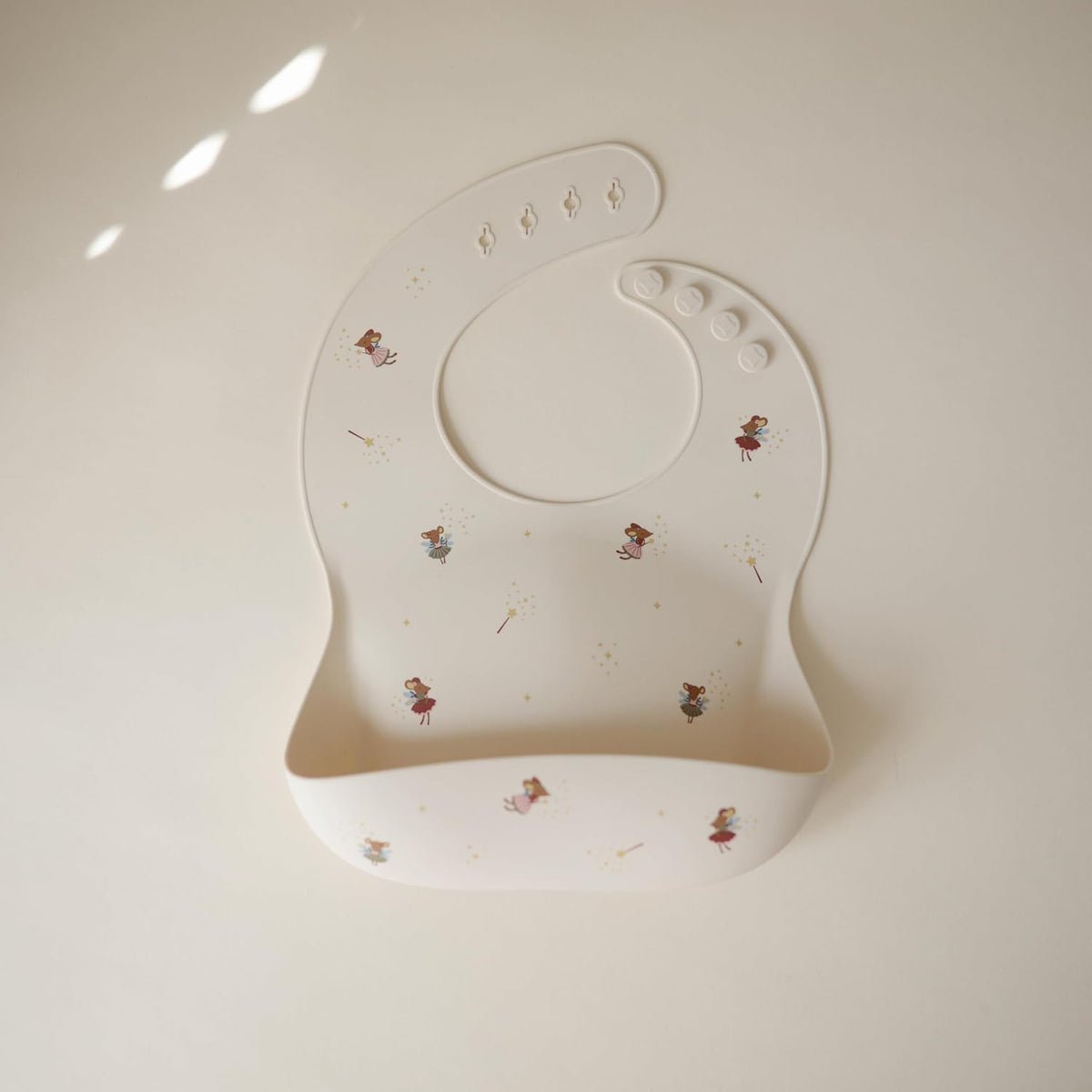 Silicone Baby Bib | Adjustable Fit Waterproof Bibs (Whales) - Colors B