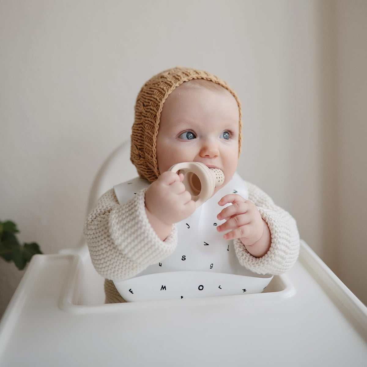 Silicone Baby Bib | Adjustable Fit Waterproof Bibs (Whales) - Colors B