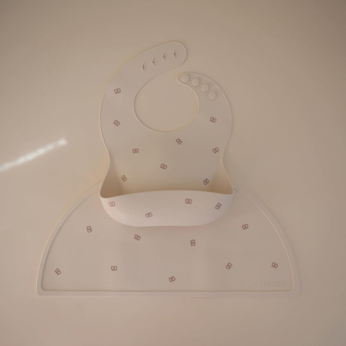Silicone Baby Bib | Adjustable Fit Waterproof Bibs (Whales) - Colors B