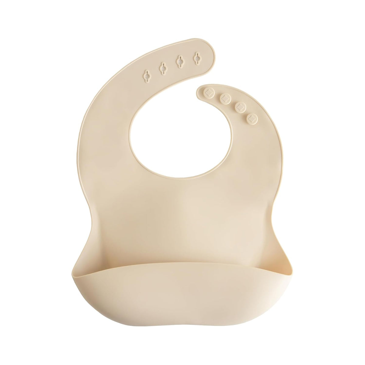 Silicone Baby Bib | Adjustable Fit Waterproof Bibs (Whales) - Colors B