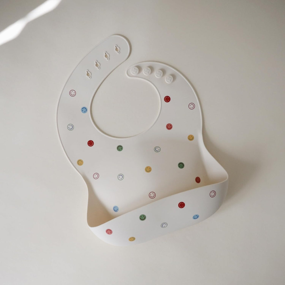 Silicone Baby Bib | Adjustable Fit Waterproof Bibs (Whales) - Colors B