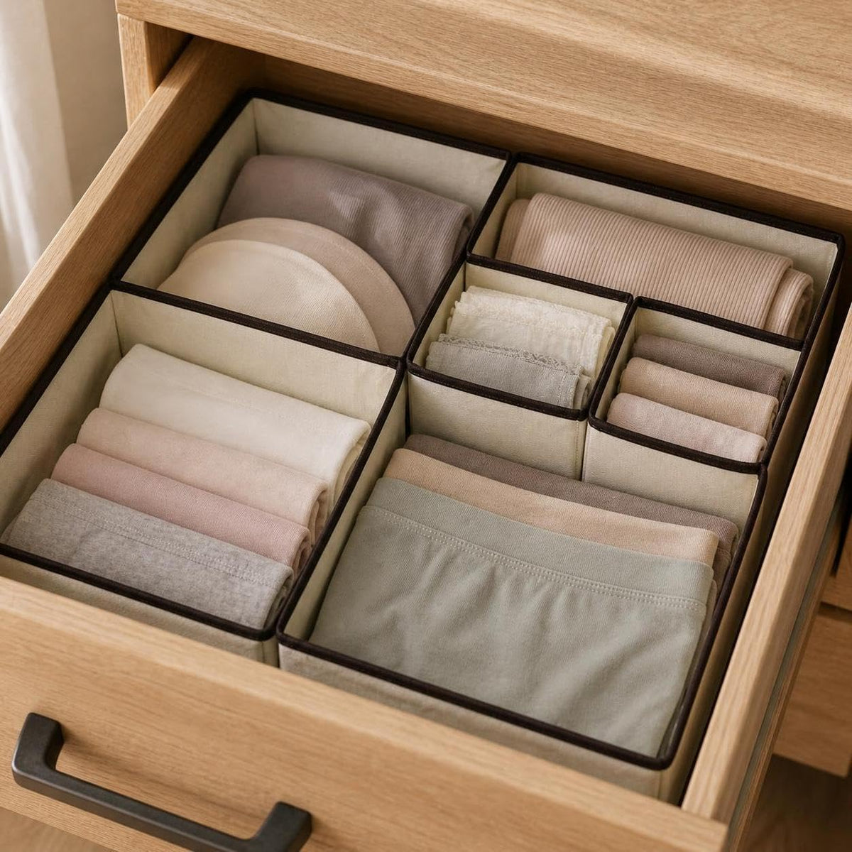 Underwear Drawer Organizer, Foldable
