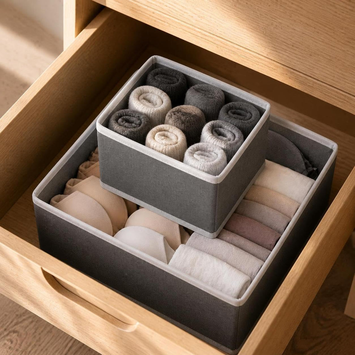 Underwear Drawer Organizer, Foldable