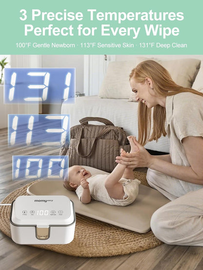 Baby Wipe Warmer, Wipe Warmer with Digital Temperature Control