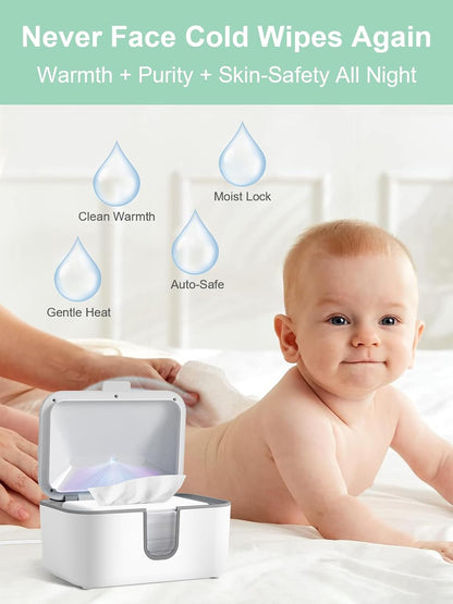 Baby Wipe Warmer, Wipe Warmer with Digital Temperature Control