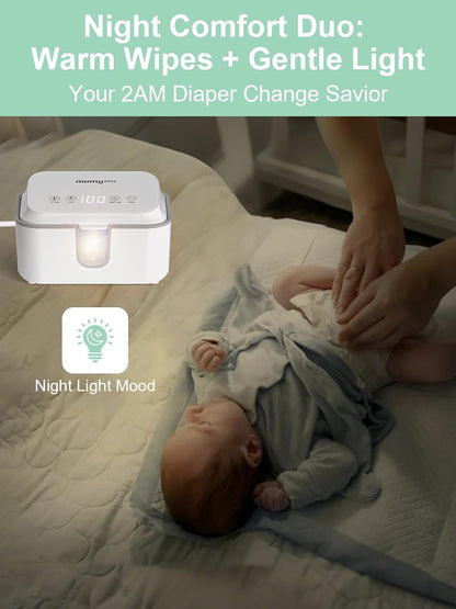 Baby Wipe Warmer, Wipe Warmer with Digital Temperature Control