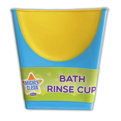 Shampoo Rinse Cup | Baby Bath Rinser Pail to Wash Hair and Wash Out Shampoo by Protecting Infant Eyes - Kids Bathing Without TEARS