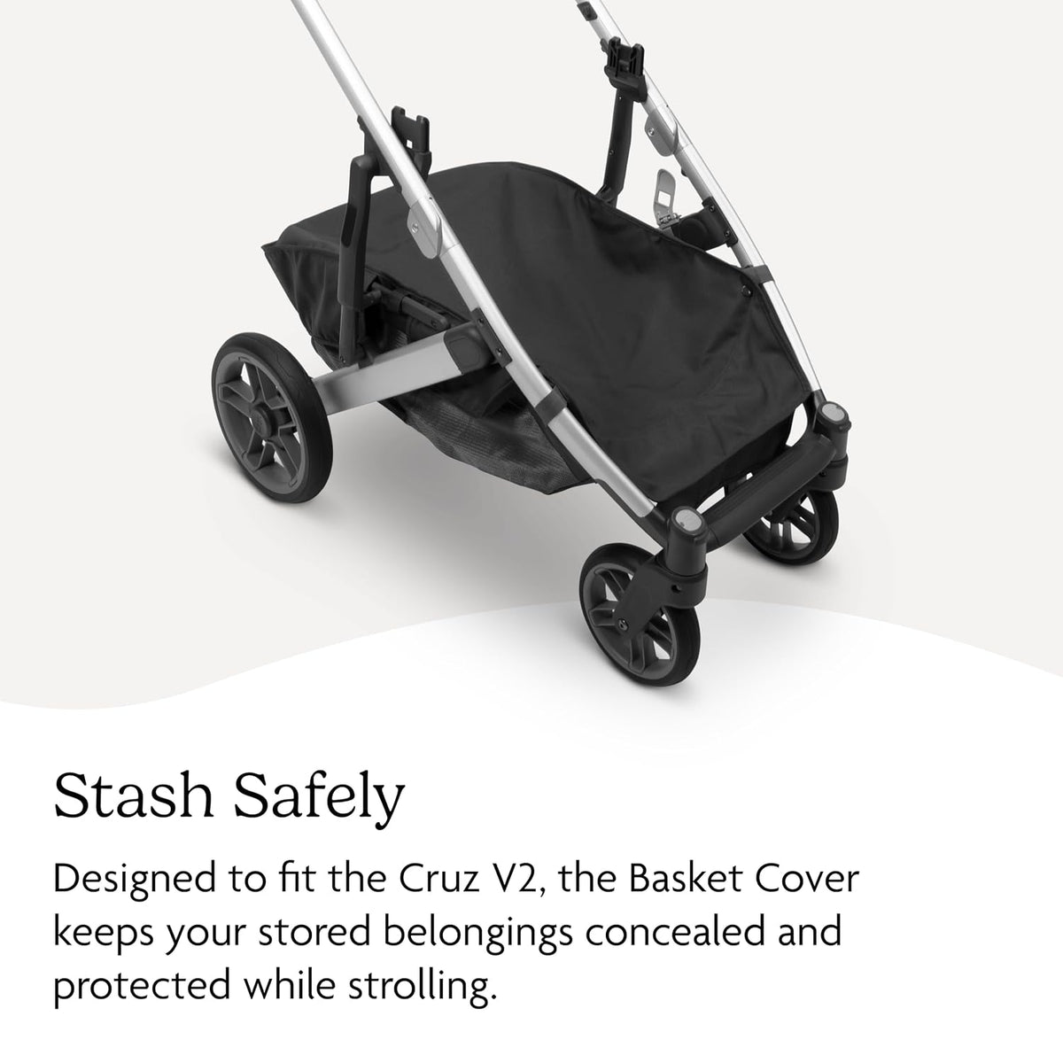 Basket Cover for Cruz V2 Stroller - Protects & Conceals
