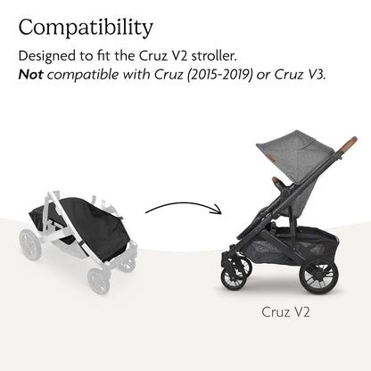 Basket Cover for Cruz V2 Stroller - Protects & Conceals