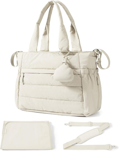 Diaper Bag Tote, Hospital Bag for Labor Delivery Travel Baby Tote