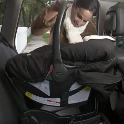 CozyBaby Combo Pack with Mesh Sun and Bug Cover and Lightweight Spring or Summer with Elasticized Edge, Rhapsody Purple