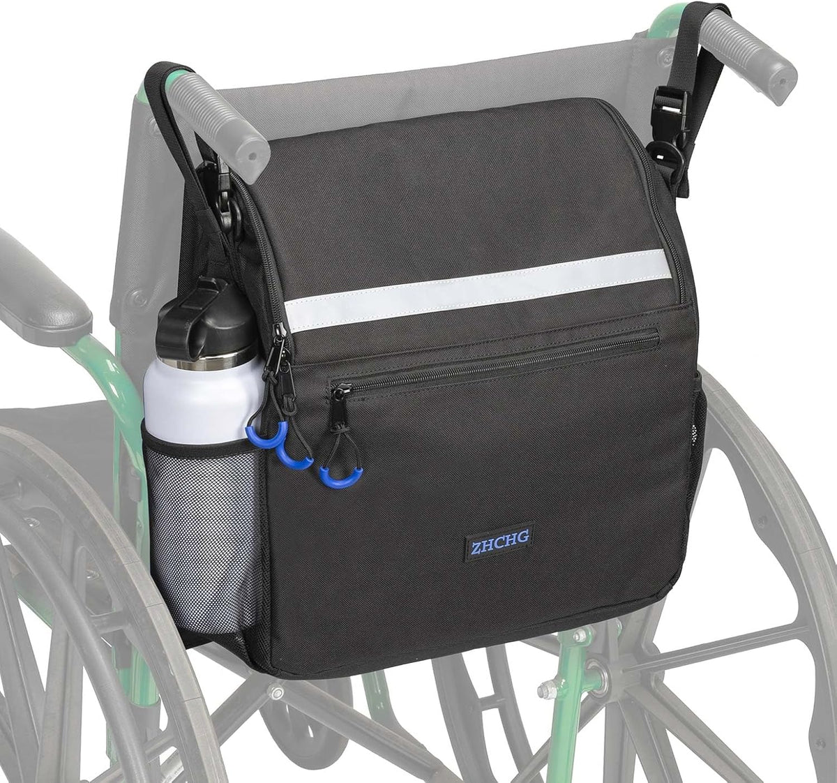 Wheelchair Bags to Hang on Back, Wheel Chair Accessories Storage Bag