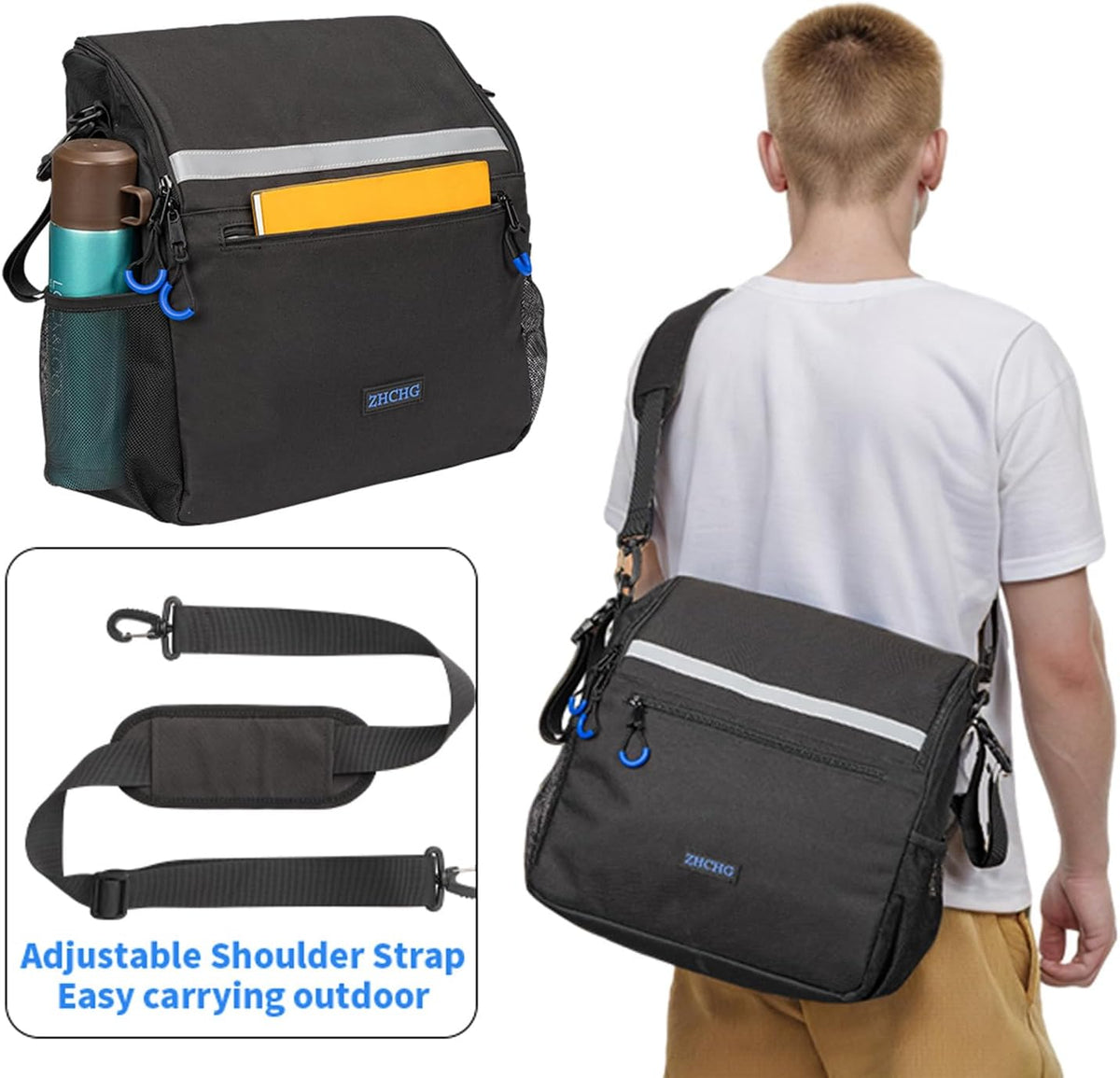 Wheelchair Bags to Hang on Back, Wheel Chair Accessories Storage Bag