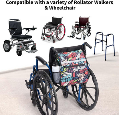 Wheelchair Bags to Hang on Back, Wheel Chair Accessories Storage Bag