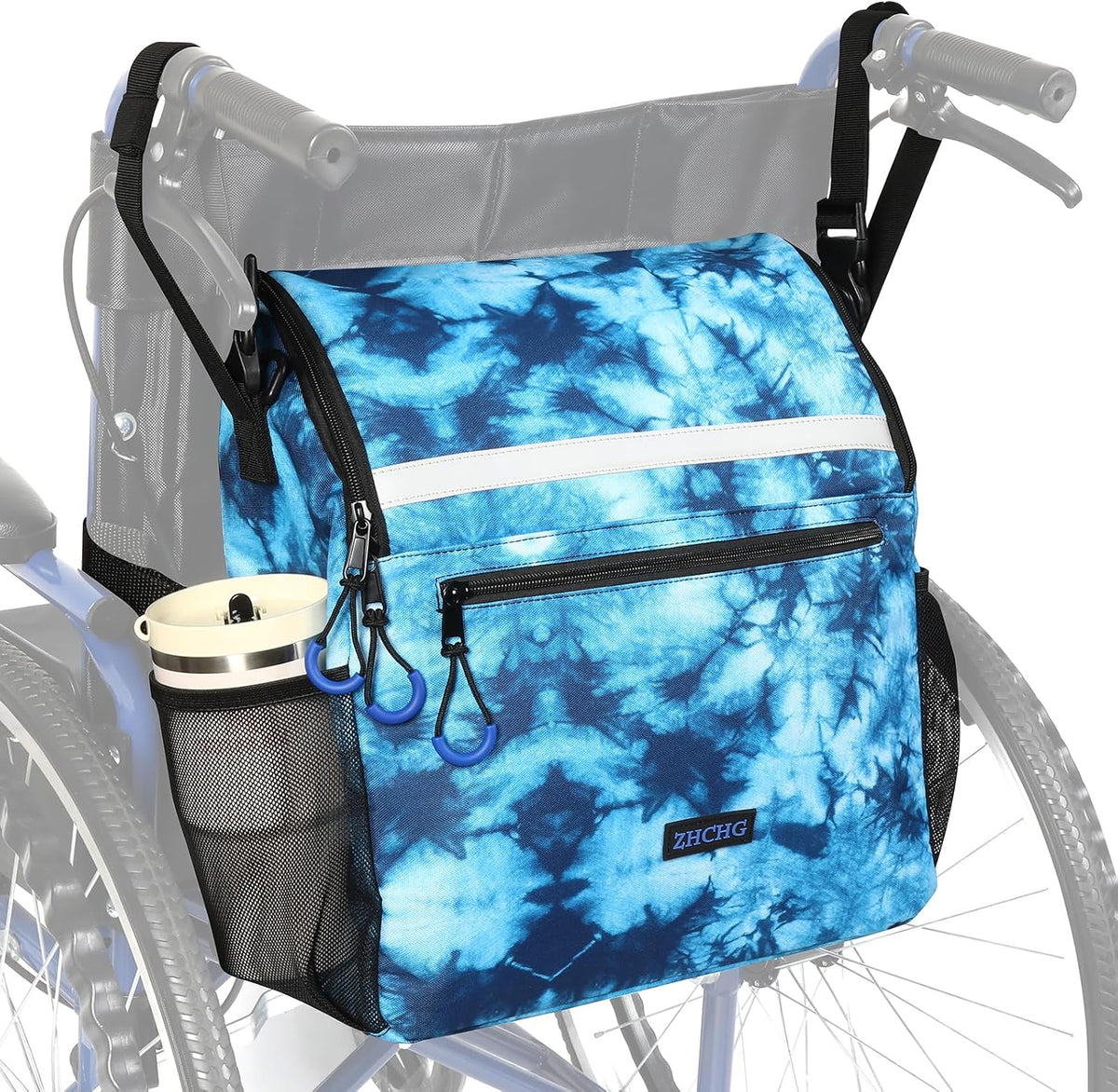 Wheelchair Bags to Hang on Back, Wheel Chair Accessories Storage Bag