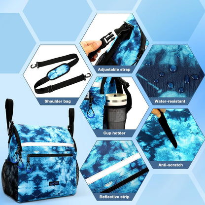 Wheelchair Bags to Hang on Back, Wheel Chair Accessories Storage Bag