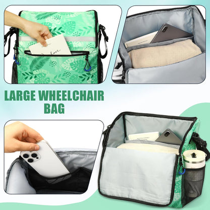 Wheelchair Bags to Hang on Back, Wheel Chair Accessories Storage Bag