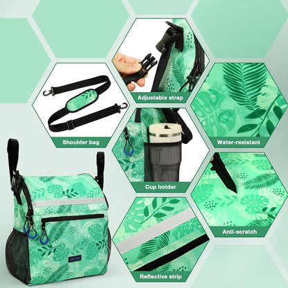 Wheelchair Bags to Hang on Back, Wheel Chair Accessories Storage Bag