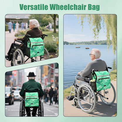 Wheelchair Bags to Hang on Back, Wheel Chair Accessories Storage Bag
