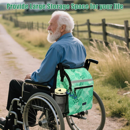Wheelchair Bags to Hang on Back, Wheel Chair Accessories Storage Bag