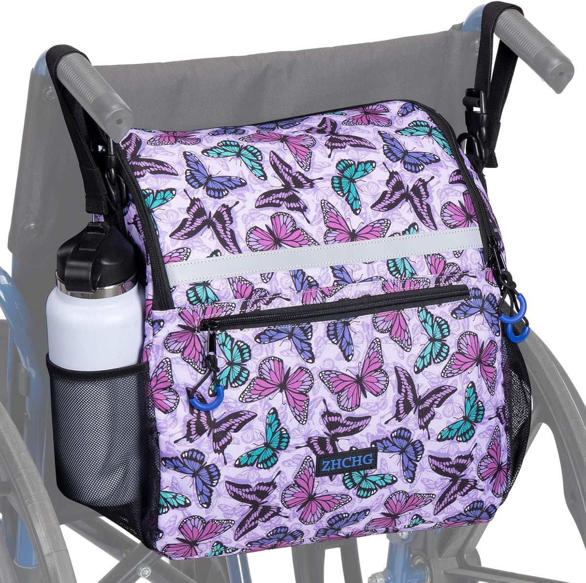 Wheelchair Bags to Hang on Back, Wheel Chair Accessories Storage Bag