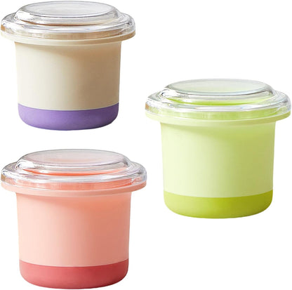 Pack of 3 Effective Trays for Slushies Machines Food Safe Container for Iced Drink & Creative Dessert