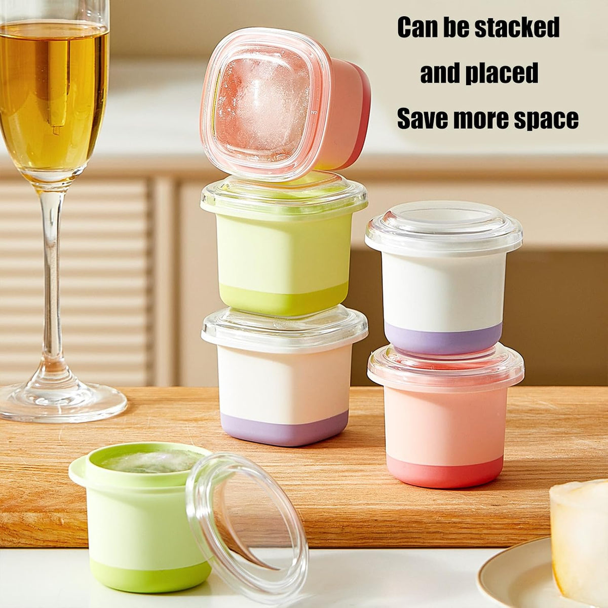 Pack of 3 Effective Trays for Slushies Machines Food Safe Container for Iced Drink & Creative Dessert