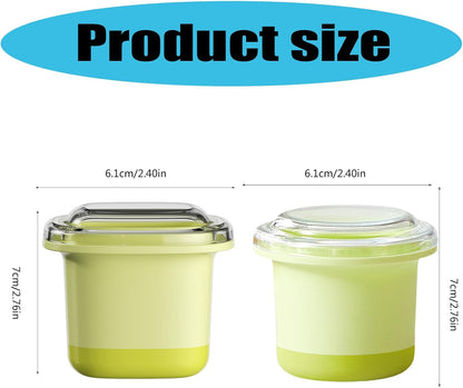 Pack of 3 Effective Trays for Slushies Machines Food Safe Container for Iced Drink & Creative Dessert