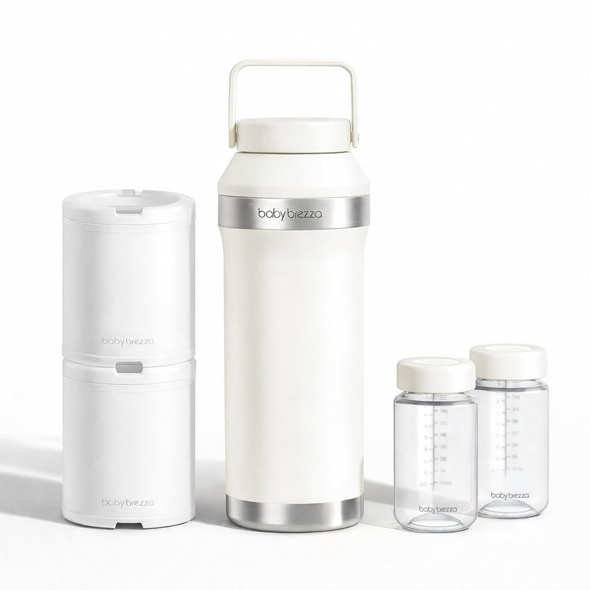 All Day Portable Breastmilk Cooler, Large 20oz Capacity, White