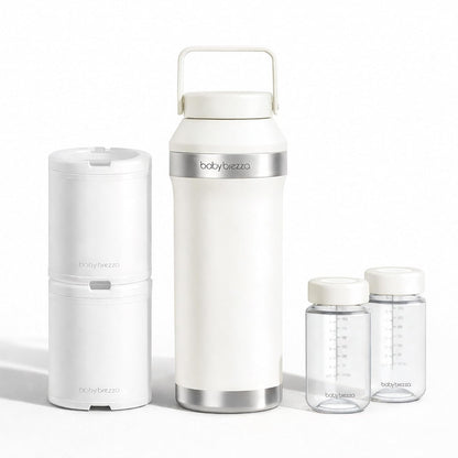 All Day Portable Breastmilk Cooler, Large 20oz Capacity, White