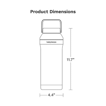 All Day Portable Breastmilk Cooler, Large 20oz Capacity, White
