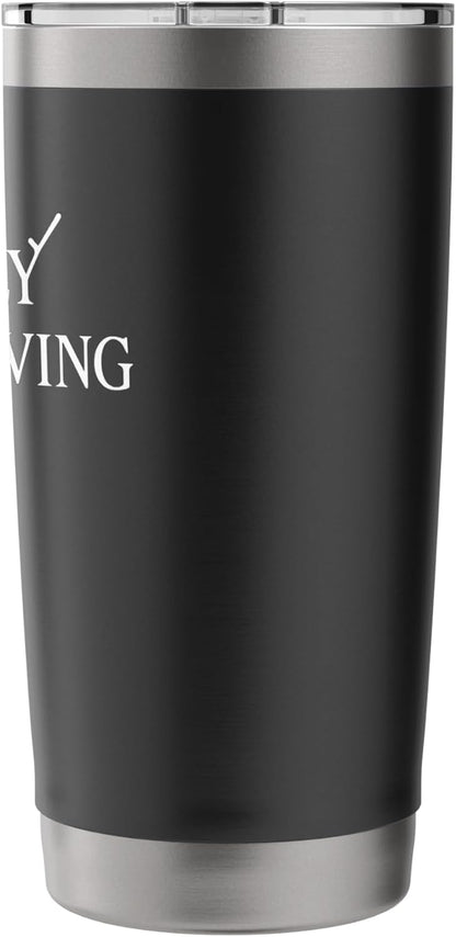 Quietly Overachieving Stainless Steel Insulated Tumbler