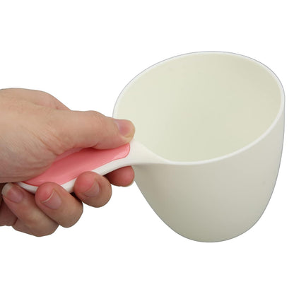 Baby Bath Rinse Cup, Baby Shower Cups Baby Bath Rinser Wash Hair Cup, hard wearing Kid Wash Hair Bathing Flusher Mug with Comfortable Handle for Rinsing Baby and Toddler
