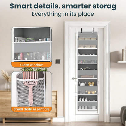 Over Door Organizer for Bedroom, Bathroom, Nursery, Dorm