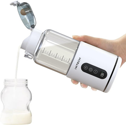 Portable Water Warmer for Travel, Instant Breastmilk, Baby Formula, Water, Portable Bottle Warmer, 10., Ounces with Adjustable Temperature Control, Rechargeable and Wireless.