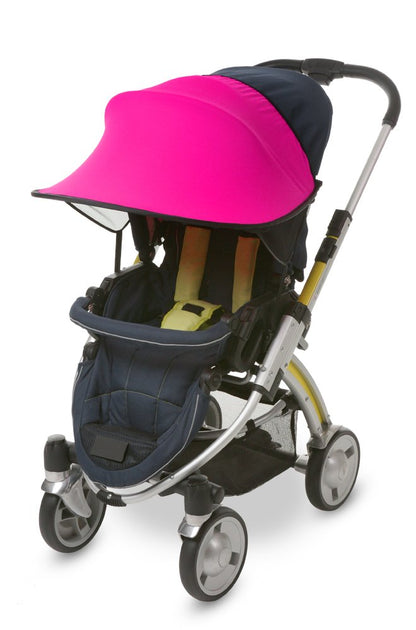 Sun Shade for Strollers and Car Seats (Black) UPF 50+
