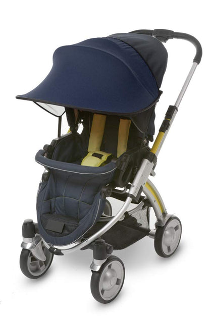 Sun Shade for Strollers and Car Seats (Black) UPF 50+