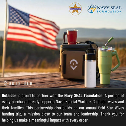 The AM 17 oz Stainless Steel Vacuum Insulated Coffee Mug with 180° Rotating Swivel Handle and Lockable Spill Proof Lid – Travel Tumbler for Outdoor, Home & Office - Navy